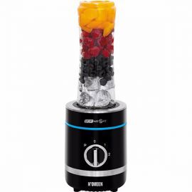 Blender kielichowy NOVEEN Sport Mix &amp; Fit SB1000 X-line (Sportowy) + 2 bidony w komplecie