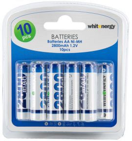 Akumulator WHITENERGY 10xAA 2800mAh Ni-MH