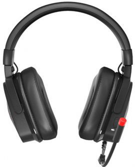 Słuchawki nauszne GENESIS Argon 570 Czarno-czerwony