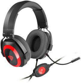 Słuchawki nauszne GENESIS Argon 500 Czarno-czerwony w MediaExpert