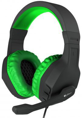 Słuchawki nauszne GENESIS Argon 200 z mikrofonem Zielony w MediaExpert