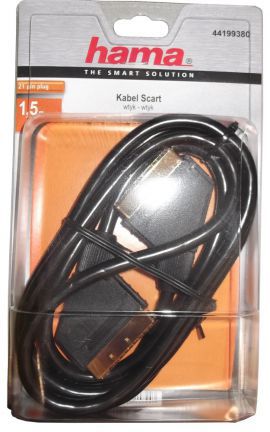 Kabel SCART - SCART HAMA 1.5 m