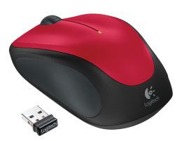 Mysz LOGITECH M235 Czerwono-czarny