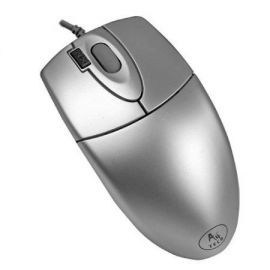 Mysz A4TECH OP-620D USB Srebrny w MediaExpert