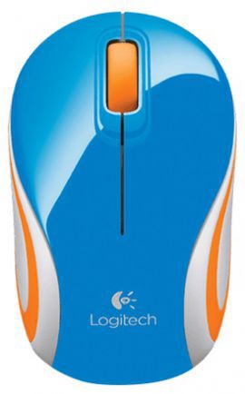 Mysz LOGITECH M187 910-002733 Niebieski