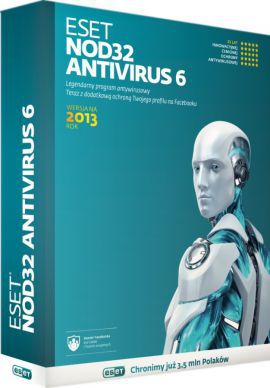 Program ESET ESET NOD32 Antywirus 3.0 UPG (1 użyt. 24 mies.)