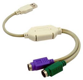 Kabel USB - 2x PS/2 GEMBIRD 0.3 m w MediaExpert