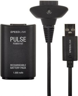 Akumulator SPEED-LINK Pulse Power Kit (Xbox 360) Czarny w MediaExpert