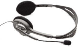 SŁUCHAWKI LOGITECH Słuchawki LOGITECH H110 Stereo Headset w MediaExpert