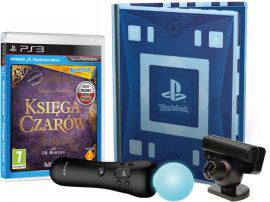 AKCESORIA KONS. PS3 MOVE SONY STARTER PACK + GRA KSIĘGA CZARÓW +WONDERBOOK (KS)x