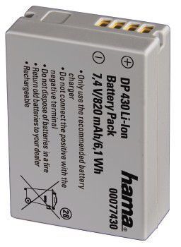 Akumulator HAMA zamiennik Canon Powershot SX40 HS 820 mAh
