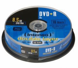 Płyta INTENSO DVD+R Double Layer w MediaExpert
