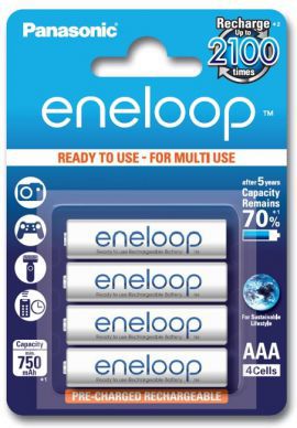 Akumulatorki PANASONIC Eneloop AAA 750mAh w MediaExpert