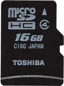 Karta TOSHIBA microSD 16GB + Adapter Class 4 w MediaExpert