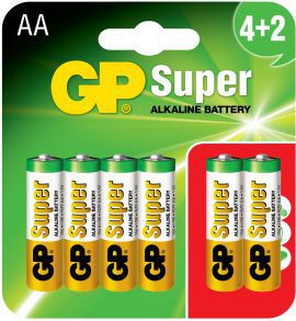 Bateria GP Super Alkaline LR6 15A-U6 w MediaExpert
