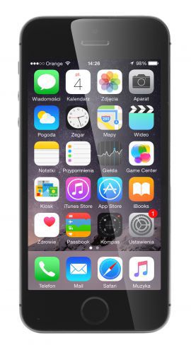 Smartfon APPLE iPhone 5s 16GB Gwiezdna szarość w MediaExpert