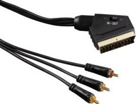 Kabel 3xRCA - SCART HAMA 1.5 m