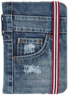 Etui TRUST Jeans Folio Stand 7-8 cali