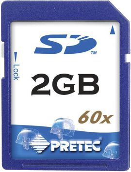 Karta PRETEC SD/2GB 60x