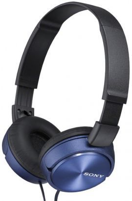 Słuchawki nauszne SONY MDRZX310L Niebieski