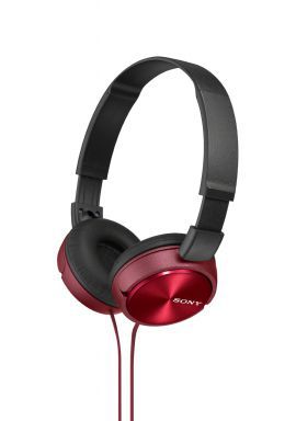 Słuchawki nauszne SONY MDRZX310R.AE Czerwony w MediaExpert