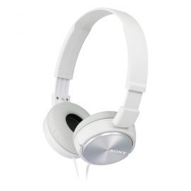 Słuchawki nauszne SONY MDRZX310W Biały w MediaExpert