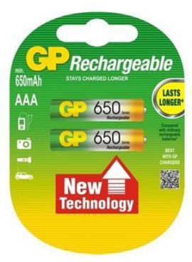 Akumulator GP R03 2x650 mAh (65AAAHC-2UEC2) w MediaExpert