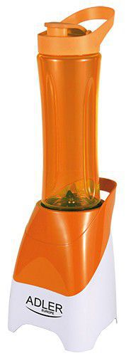 Blender kielichowy ADLER AD 4054 Pomarańczowy (Sportowy) + 2 bidony w komplecie