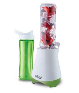 Blender kielichowy RUSSELL HOBBS Mix &amp; Go Kitchen 21350-56 (Sportowy) + 2 bidony w komplecie