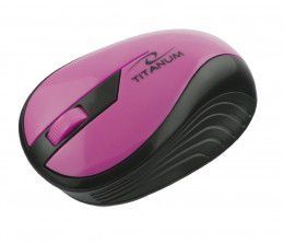 Mysz TITANUM TM114P Rainbow Różowy w MediaExpert