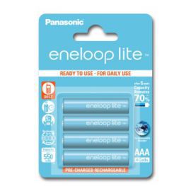 Akumulatorki PANASONIC Eneloop Lite AAA 500mAh 4 szt. w MediaExpert