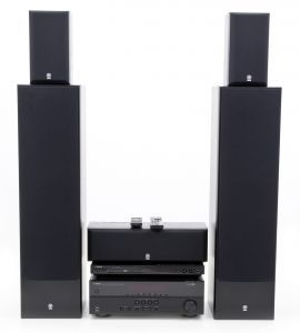 Kino domowe YAMAHA HTR 2067B + BD S477 BL + NS P60 BL + NS 50 BL w MediaExpert