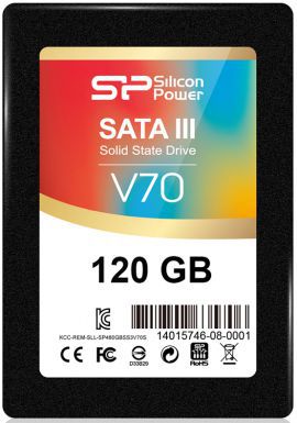 Dysk SILICON POWER V70 SSD 120GB (SP120GBSS3V70S25)