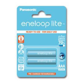 Akumulatorki PANASONIC Eneloop Lite AAA 550mAh 2 szt. w MediaExpert