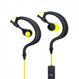Słuchawki dokanałowe ART AP-B23 BT z mikrofonem Czarno-żółty