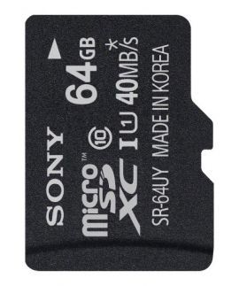 Karta SONY MicroSD 64GB + Adapter SR64UYA