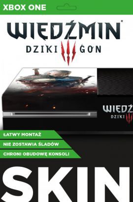 Naklejka XBOXONE Skin Geralt Biały Wilk w MediaExpert