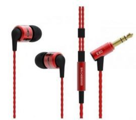Słuchawki SOUNDMAGIC E80 Czarno-czerwony