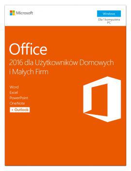 Program MICROSOFT Office 2016 dla Użytkowników Domowych i Małych Firm w MediaExpert