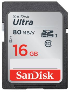 Karta pamięci SANDISK Ultra SDHC 16GB