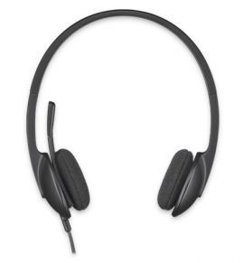 Słuchawki LOGITECH H340 Czarny