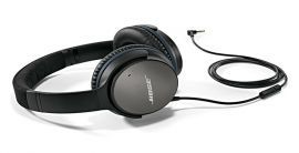 Słuchawki nauszne BOSE QuietComfort 25 z mikrofonem Czarny