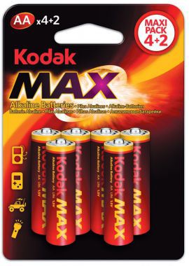 Bateria KODAK Max AA (LR6) 6 szt.