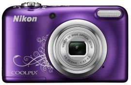 Aparat NIKON Coolpix A10 Fioletowy z ornamentem