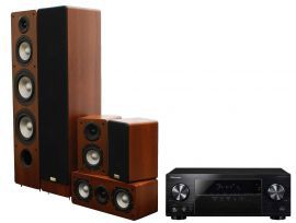 Kino Domowe PIONEER VSX531K + TAV406 Orzech