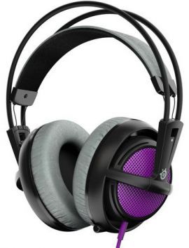 Słuchawki STEELSERIES Siberia 200 (51136) Sakura Fioletowy w MediaExpert