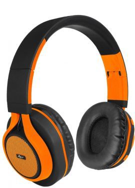 Słuchawki nauszne ART AP-B04 BT z mikrofonem Czarno-pomarańczowy w MediaExpert