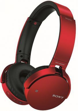 Słuchawki SONY MDRXB650BTR Czerwony