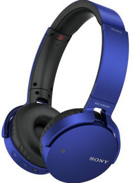 Słuchawki nauszne SONY MDRXB650BTL Niebieski