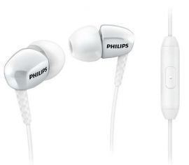 Słuchawki douszne PHILIPS SHE3905WT z mikrofonem Biały